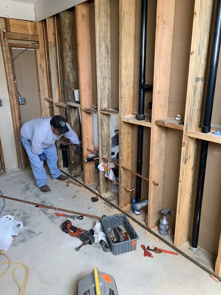 Commercial rough-in plumbing for Gas Line Repair in Kidwiler Park